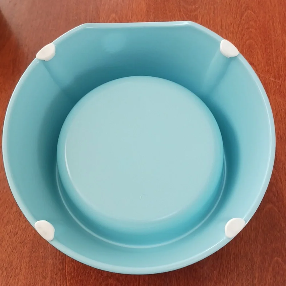 Van Ness Light Blue Cat Bowl
